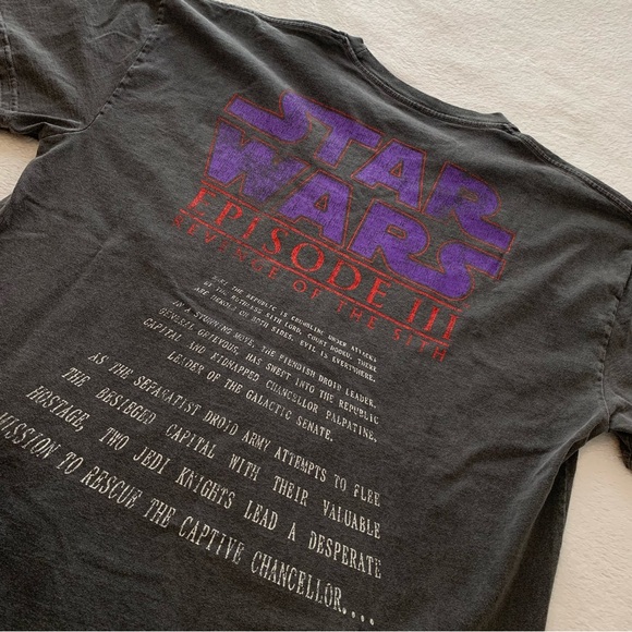Vintage Star Wars Episode III Oversized Tee Size L - Picture 5 of 5
